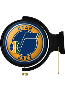 The Fan-Brand Utah Jazz Round Rotating Lighted Sign