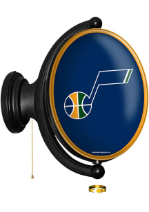 The Fan-Brand Utah Jazz Original Oval Rotating Lighted Sign