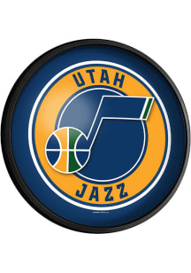 The Fan-Brand Utah Jazz Round Slimline Lighted Sign