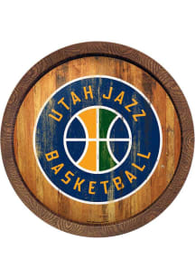 The Fan-Brand Utah Jazz Faux Barrel Top Sign