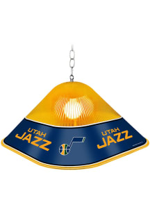 Utah Jazz Square Acrylic Gloss Navy Blue Billiard Lamp