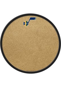 The Fan-Brand Utah Jazz Modern Disc Corkboard Sign