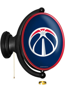 The Fan-Brand Washington Wizards Original Oval Rotating Lighted Sign