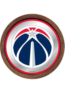 The Fan-Brand Washington Wizards Mirrored Faux Barrel Top Sign