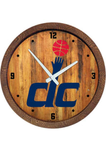 Washington Wizards Faux Barrel Top Wall Clock