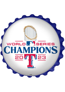 The Fan-Brand Texas Rangers 2023 World Series Champions Bottle Cap Sign
