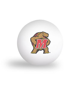 Maryland Terrapins White  6 Pack Ping Pong Balls