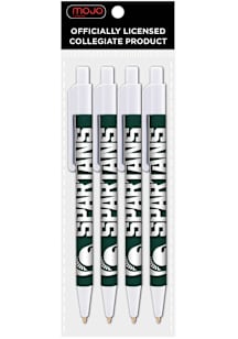 Michigan State Spartans 4 Pack Pen - Green