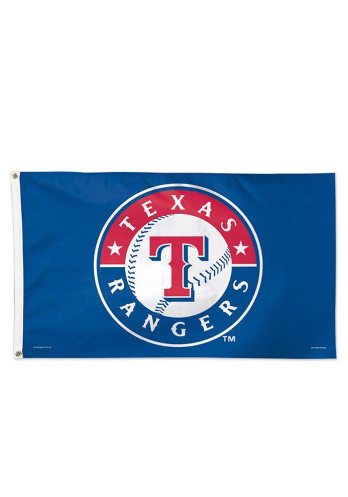 Texas Rangers Vintage Linen Garden Flag