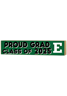 KH Sports Fan Eastern Michigan Eagles 3x13 Block Sign Class of 2025 Sign - Green