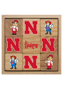 Nebraska Cornhuskers 12 Piece Wooden Block Set Game