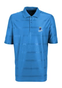Antigua Kansas City Royals Mens Light Blue Illusion Short Sleeve Polo