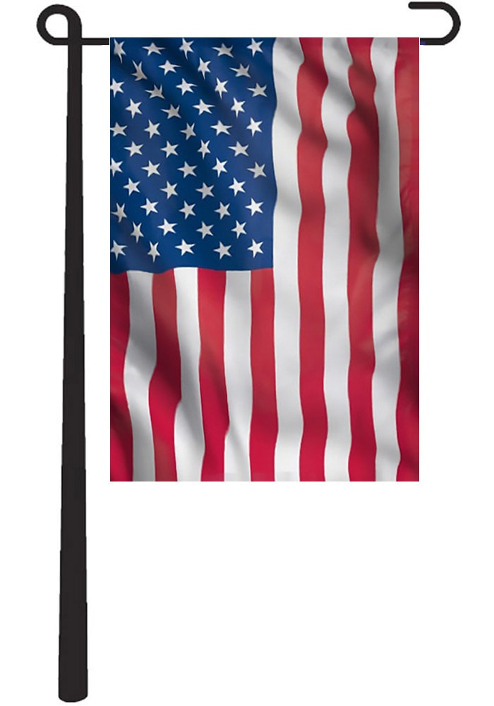 Americana 12.5x18 American Flag Garden Flag
