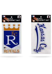 Kansas City Royals Cooperstown 2 Pack Magnet