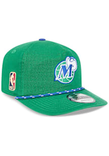 New Era Dallas Mavericks 2025 NBA Classic Edition Rope 19TWENTY Adjustable Hat - Kelly Green
