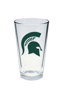 Green Michigan State Spartans Logo Pint Glass