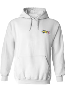 Womens Drexel Dragons White Vive La Fete Impressions Hooded Sweatshirt