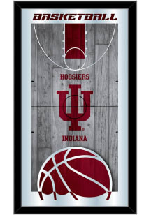 Indiana Hoosiers Basketball Hanging Back Bar Mirror