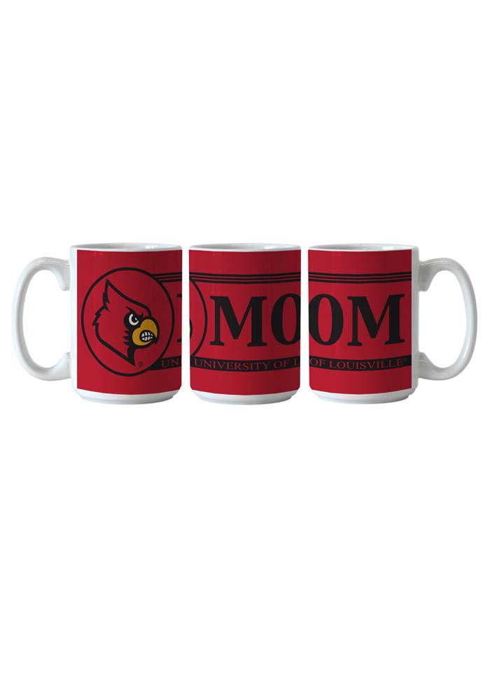 Louisville Cardinals Mom Ceramic Mug
