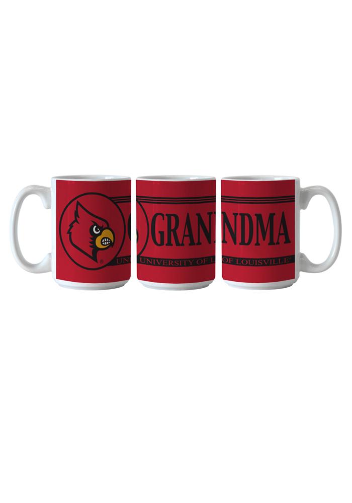 Louisville Cardinals Grandma Ceramic Mug