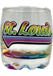 St Louis Rainbow Design Shot Glass