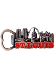 St Louis Skyline Bottle Opener Magnet