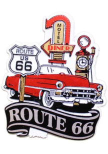Missouri Route 66 Banner Magnet
