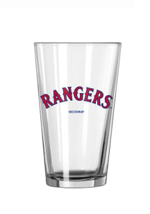 Texas Rangers Wordmark Pint Glass
