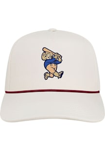 Frisco Rough Riders Caddy 5-Panel Rope Adjustable Hat - White