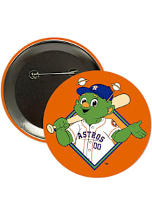 Houston Astros 3" Mascot Button - Navy Blue