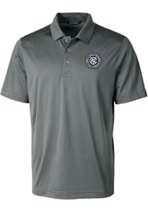 Cutter and Buck New York City FC Mens Graphite Prospect Short Sleeve Polo