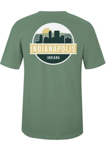 Uscape Indianapolis Green Scenic Circle Short Sleeve T Shirt