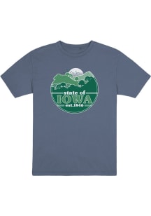 Uscape Iowa Blue Cascade Short Sleeve T Shirt