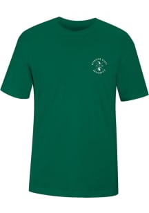Uscape Michigan State Spartans Green Scenic Circle Short Sleeve T Shirt