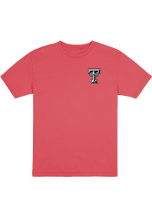 Uscape Texas Tech Red Raiders Red Scenic Short Sleeve T Shirt