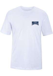 Uscape Penn State Nittany Lions White Poster Short Sleeve T Shirt