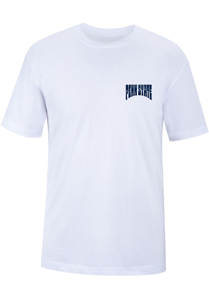 Penn State Nittany Lions White Poster Short Sleeve T Shirt