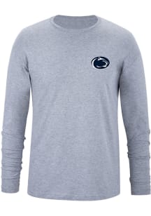 Uscape Penn State Nittany Lions Grey Retro Sky Long Sleeve T Shirt