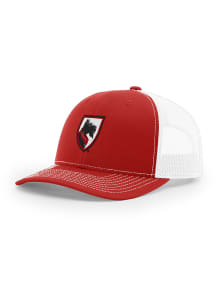 Uscape Carnegie Mellon Tartans Trucker Adjustable Hat - Red