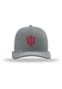 Uscape Grey Indiana Hoosiers Trucker Adjustable Hat