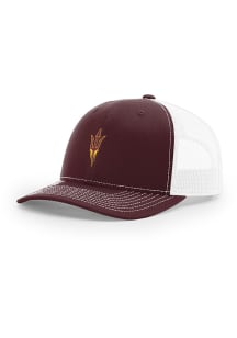 uscape Arizona State Sun Devils Trucker Adjustable Hat - Maroon