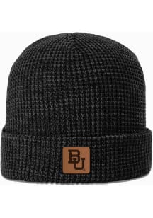 Uscape Baylor Bears Black Waffle Knit Beanie Mens Knit Hat