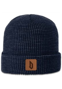 Uscape Drexel Dragons Navy Blue Waffle Knit Beanie Mens Knit Hat