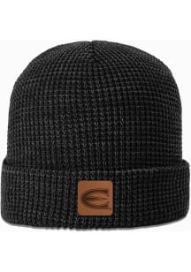 Uscape Emporia State Hornets Black Waffle Knit Beanie Mens Knit Hat