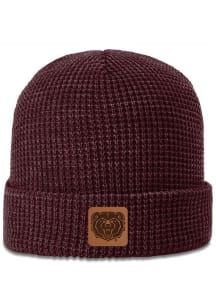Uscape Missouri State Bears Red Waffle Knit Beanie Mens Knit Hat