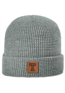 Uscape Temple Owls Grey Waffle Knit Beanie Mens Knit Hat