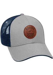 Uscape Dallas Ft Worth Starry Scape Leather Patch Meshback Adjustable Hat - Grey