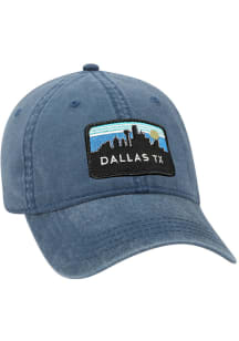 Uscape Dallas Ft Worth Retro Sky Vintage Adjustable Hat - Navy Blue