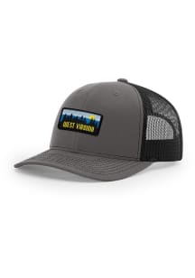 Uscape West Virginia 112 Retro Patch Trucker Adjustable Hat - Black