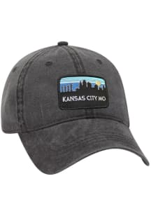 Uscape Kansas City Retro Sky Vintage Adjustable Hat - Charcoal